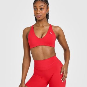 Unified Micro Bralette Muscle Mommy Red