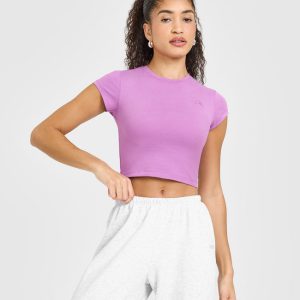 Cotton Icon Baby T-Shirt Orchid Purple