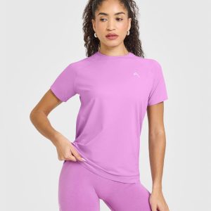 Go To Seamless Loose Top Orchid Purple