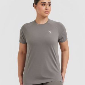 Go To Seamless Loose Top Ash Grey