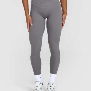 Unified High Waisted Leggings Ash Grey